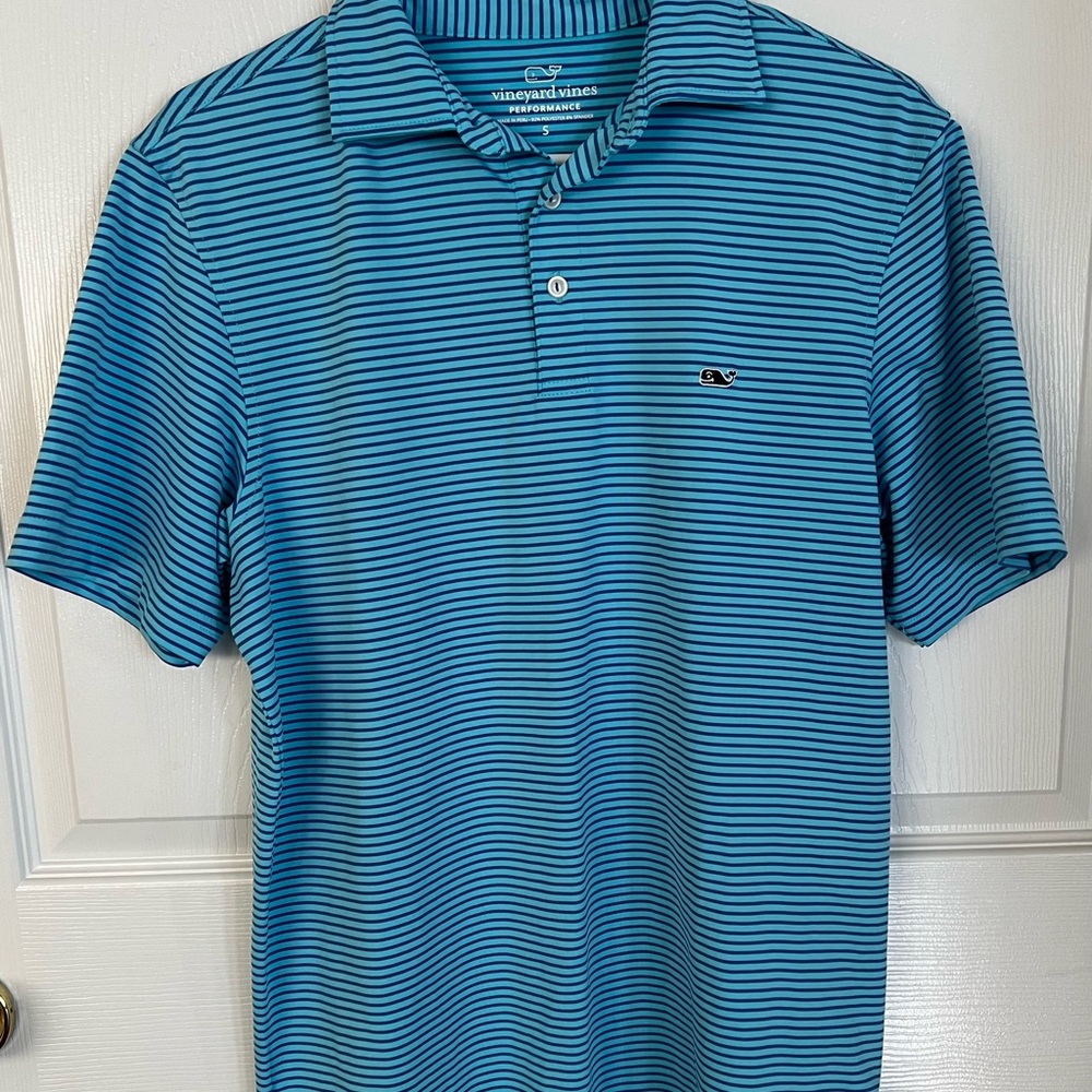 Mens Vineyard Vines Performance Polo Shirt. Size S. Like New!